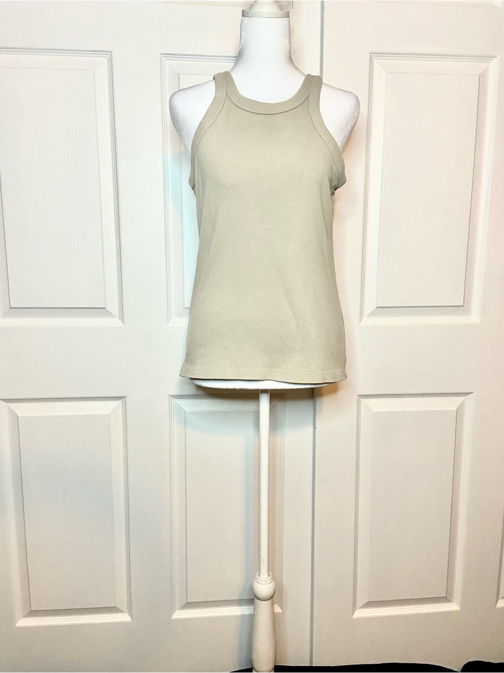 Ribbed Racer Tank